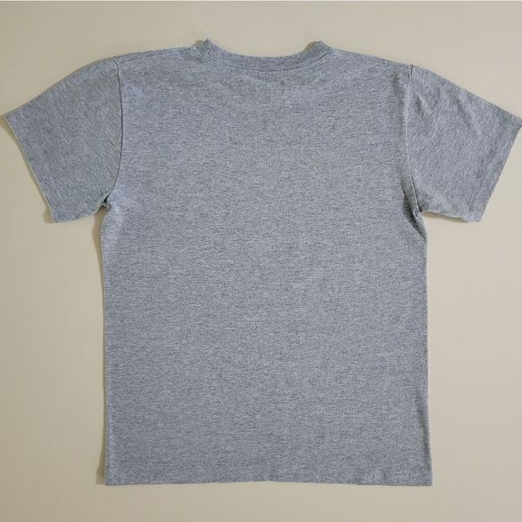 Buzz Aldrin Boy's Gray Crewneck Short Sleeve NASA Graphic T-Shirt - Picture 8 of 10